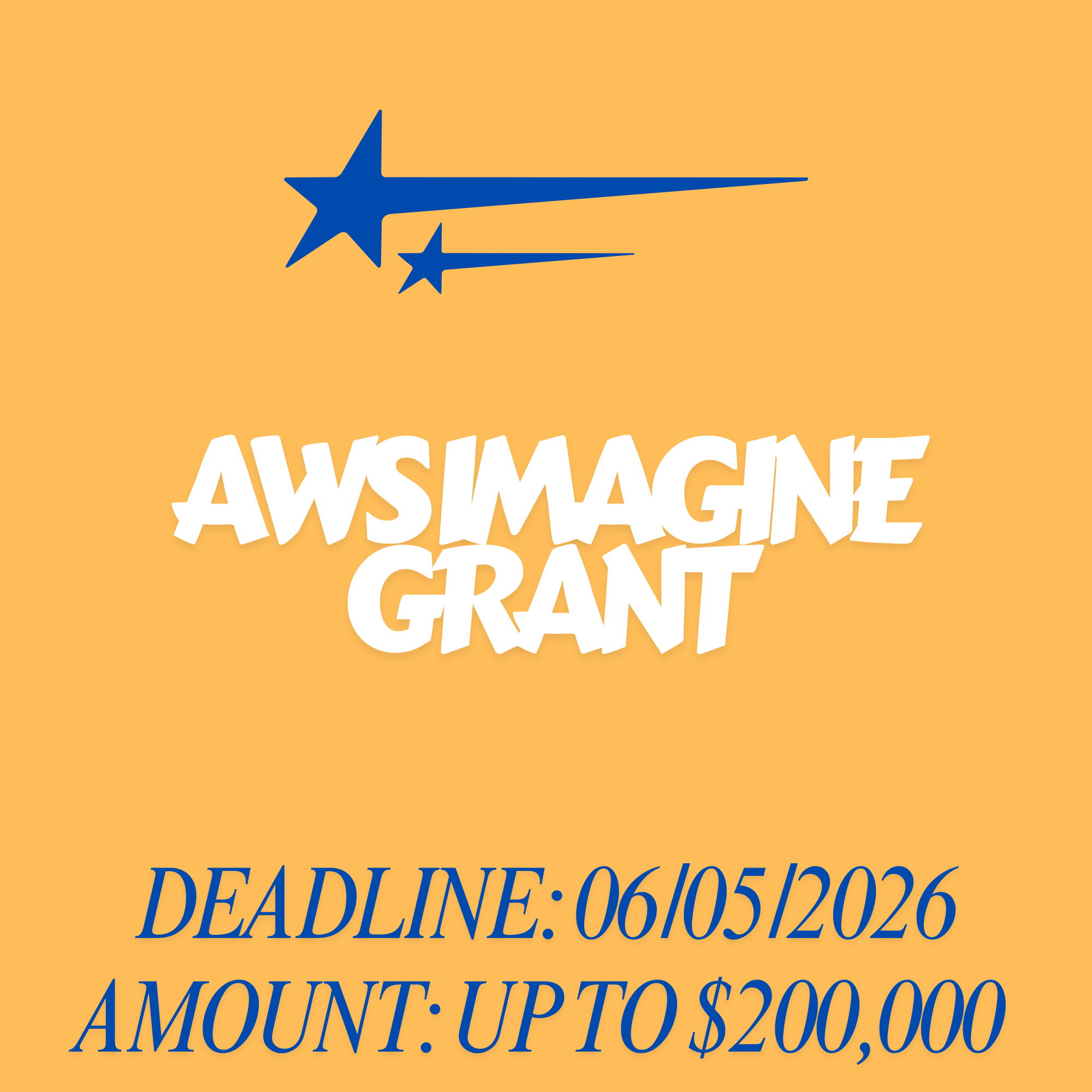 AWS Imagine Grant