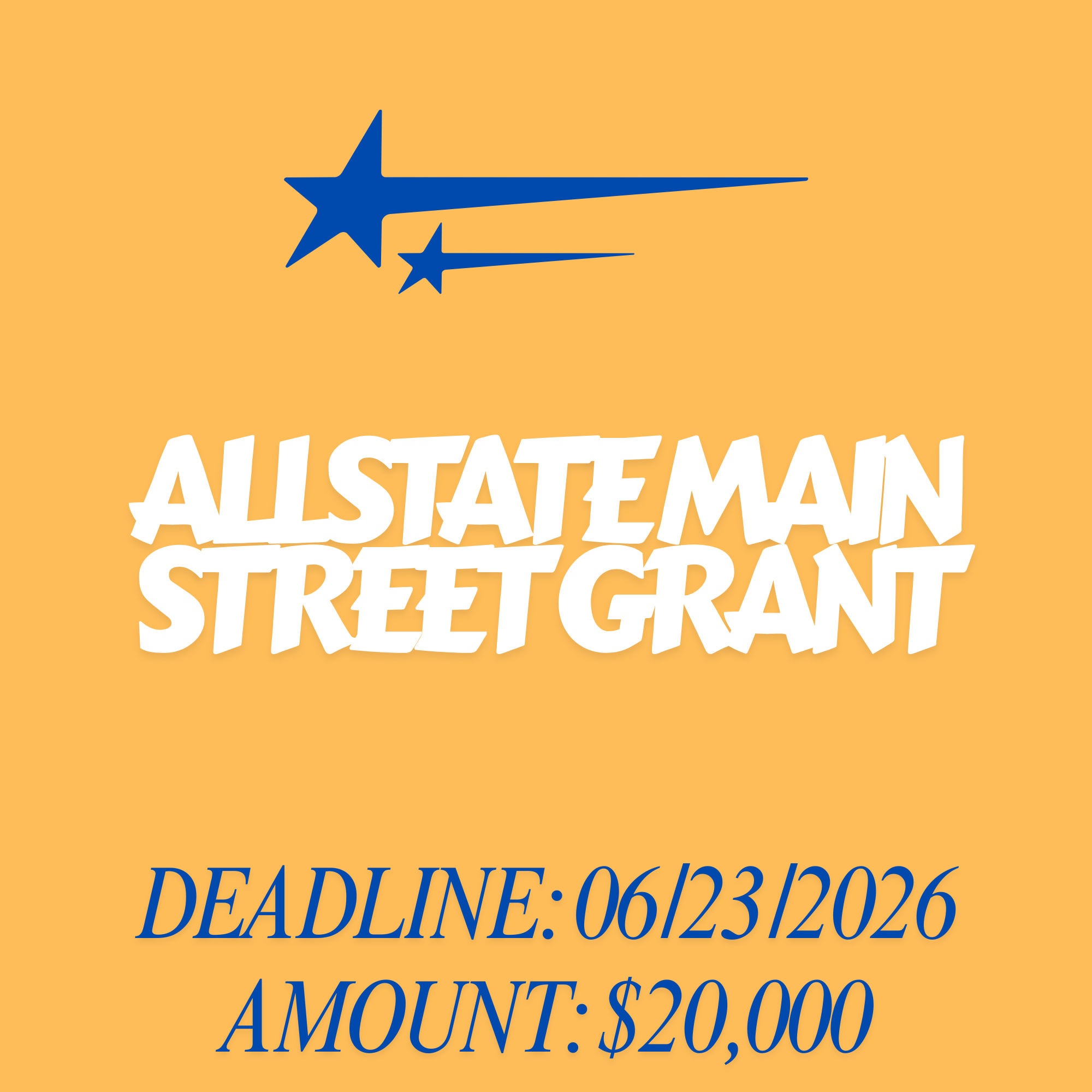 Allstate Main Street Grant