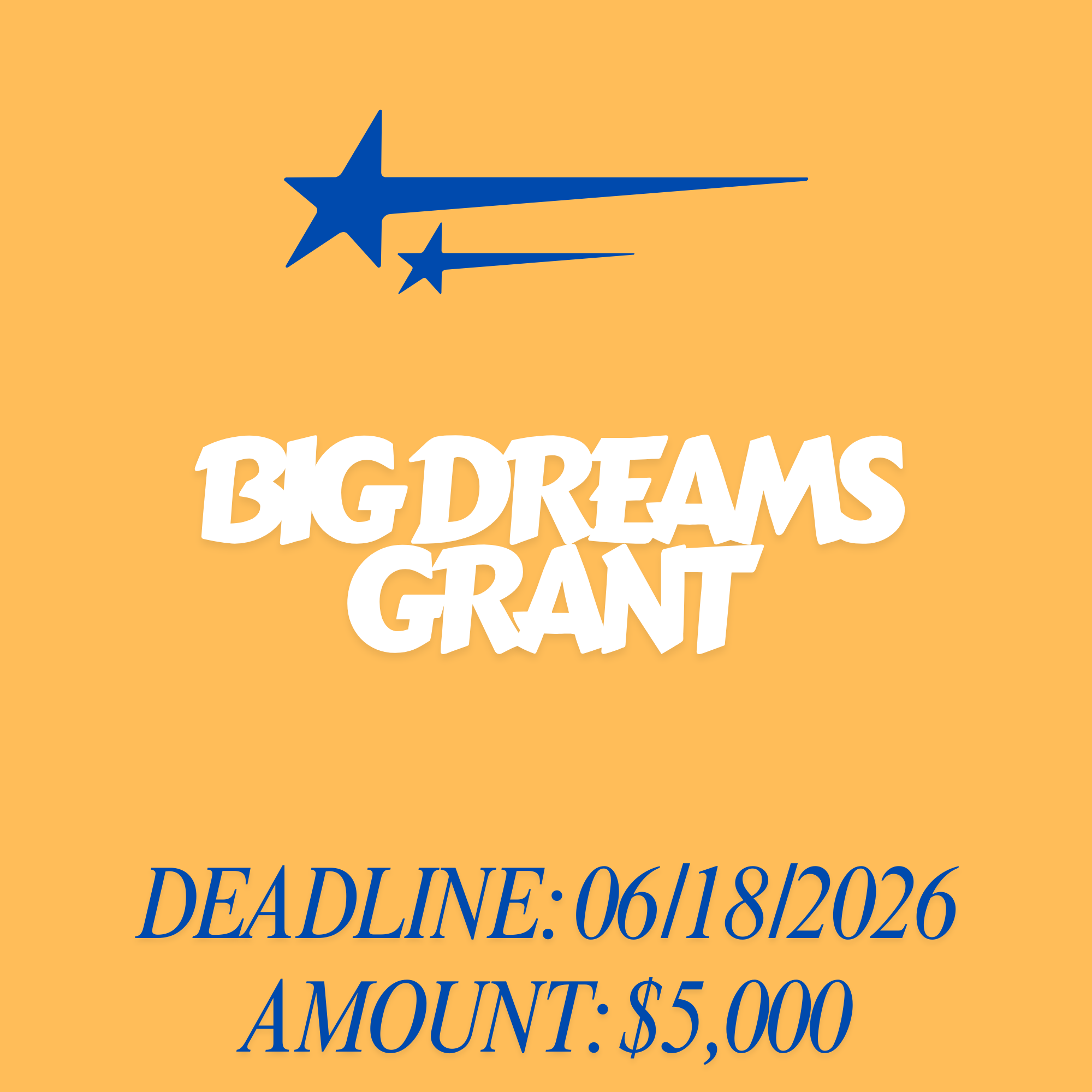 Big Dreams Grant
