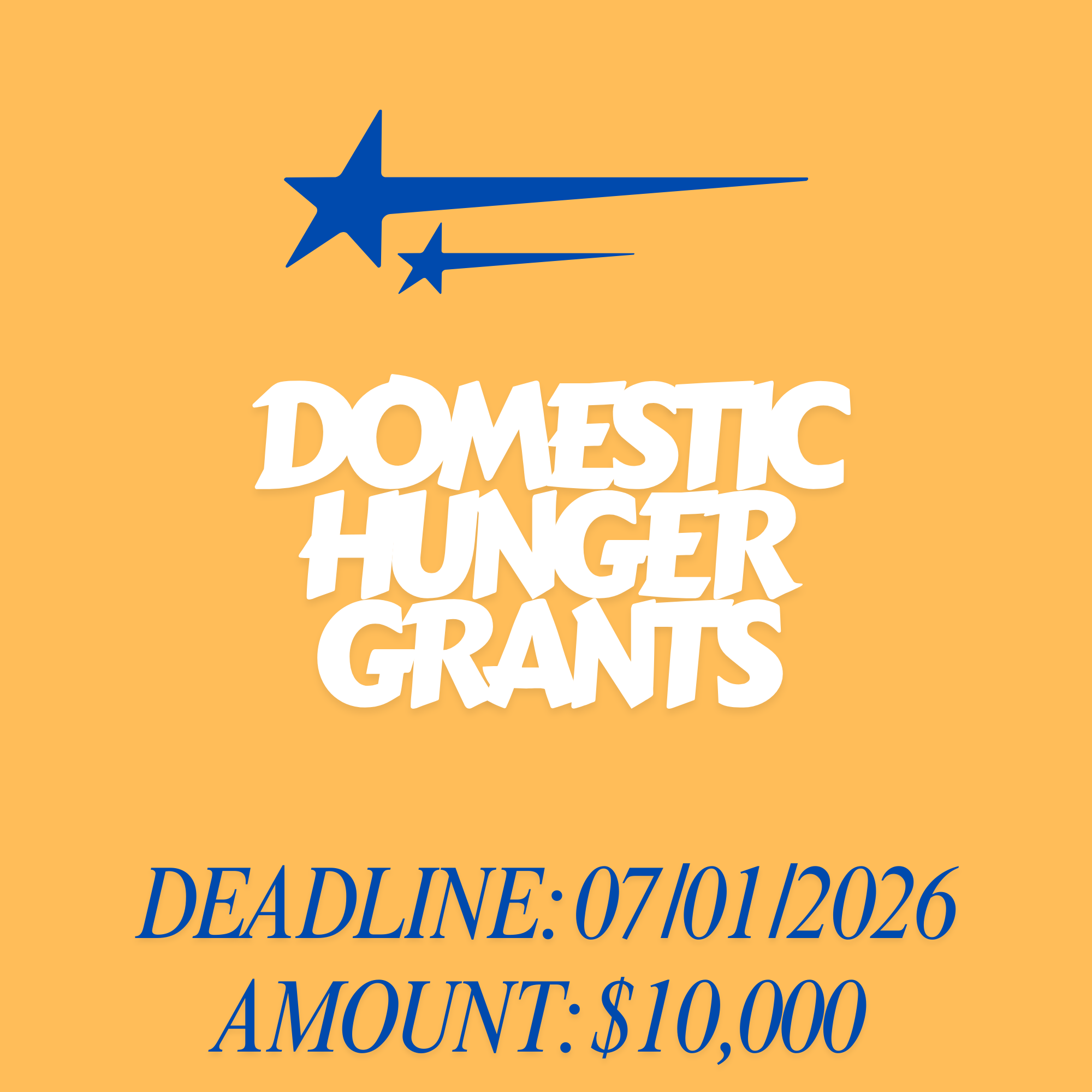 Domestic Hunger Grants