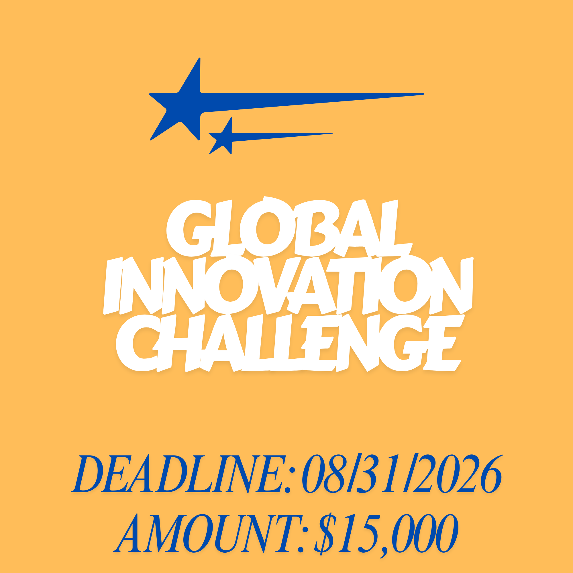 Global Innovation Challenge (Ages 18-30)