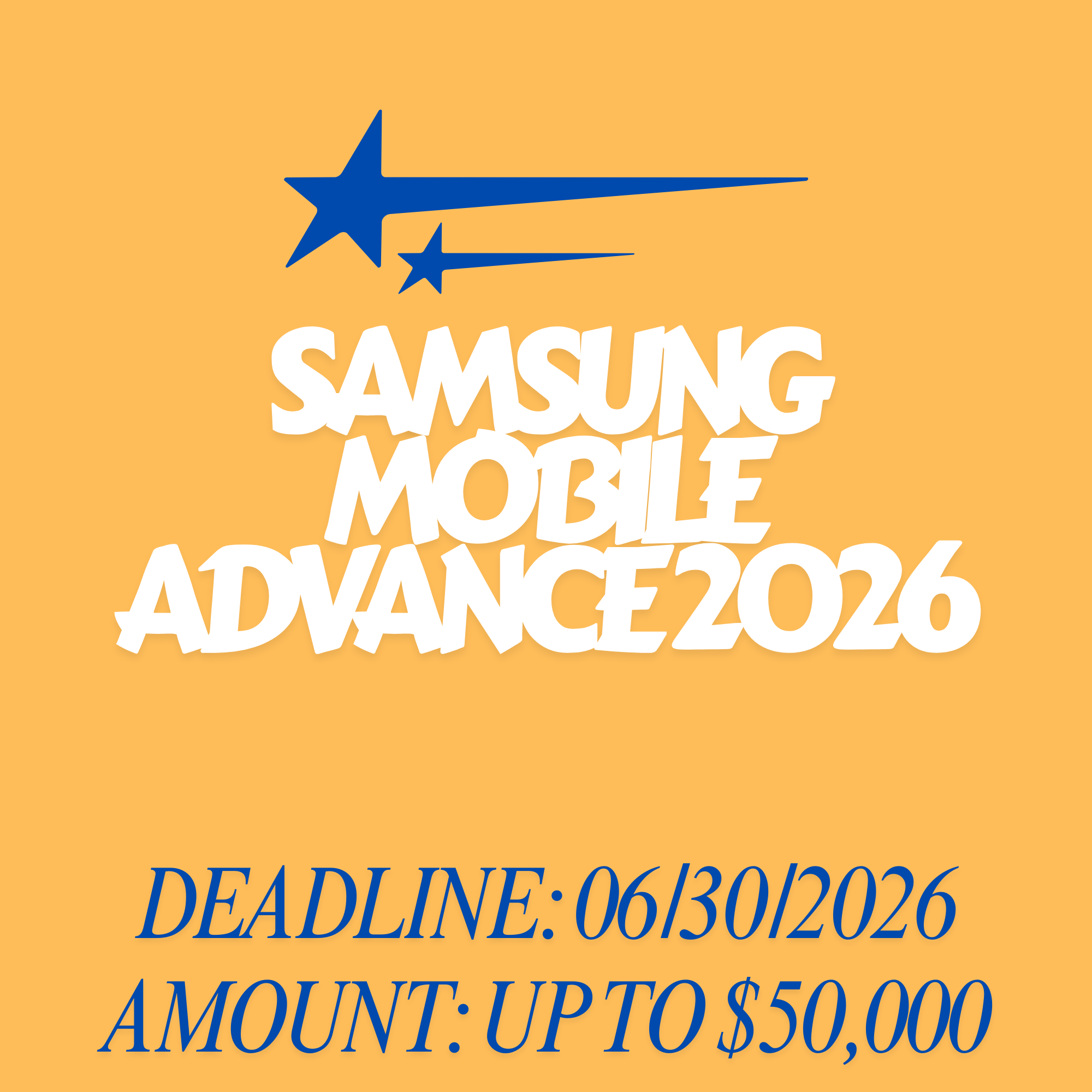 Samsung Mobile Advance 2026