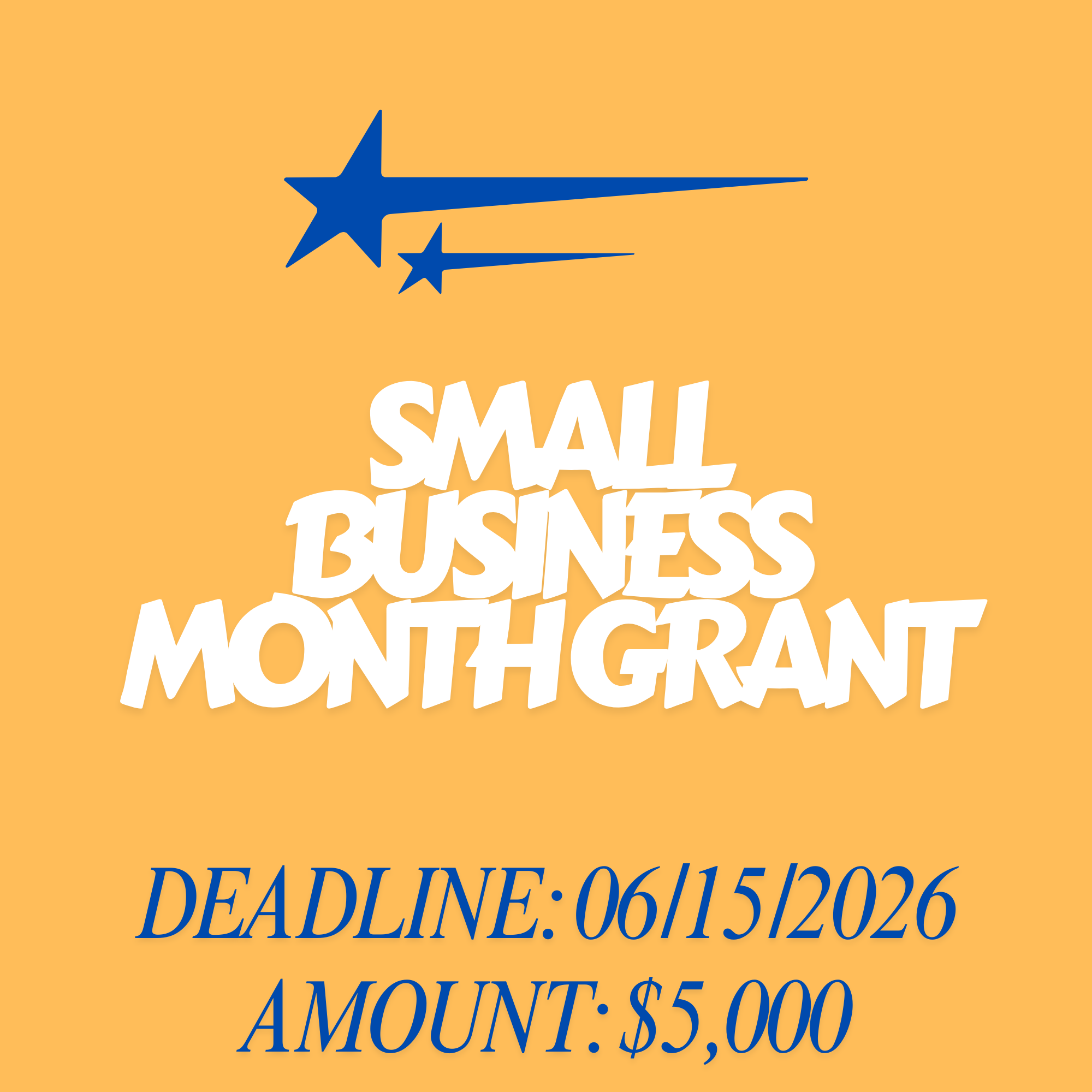 Small Business Month Grant