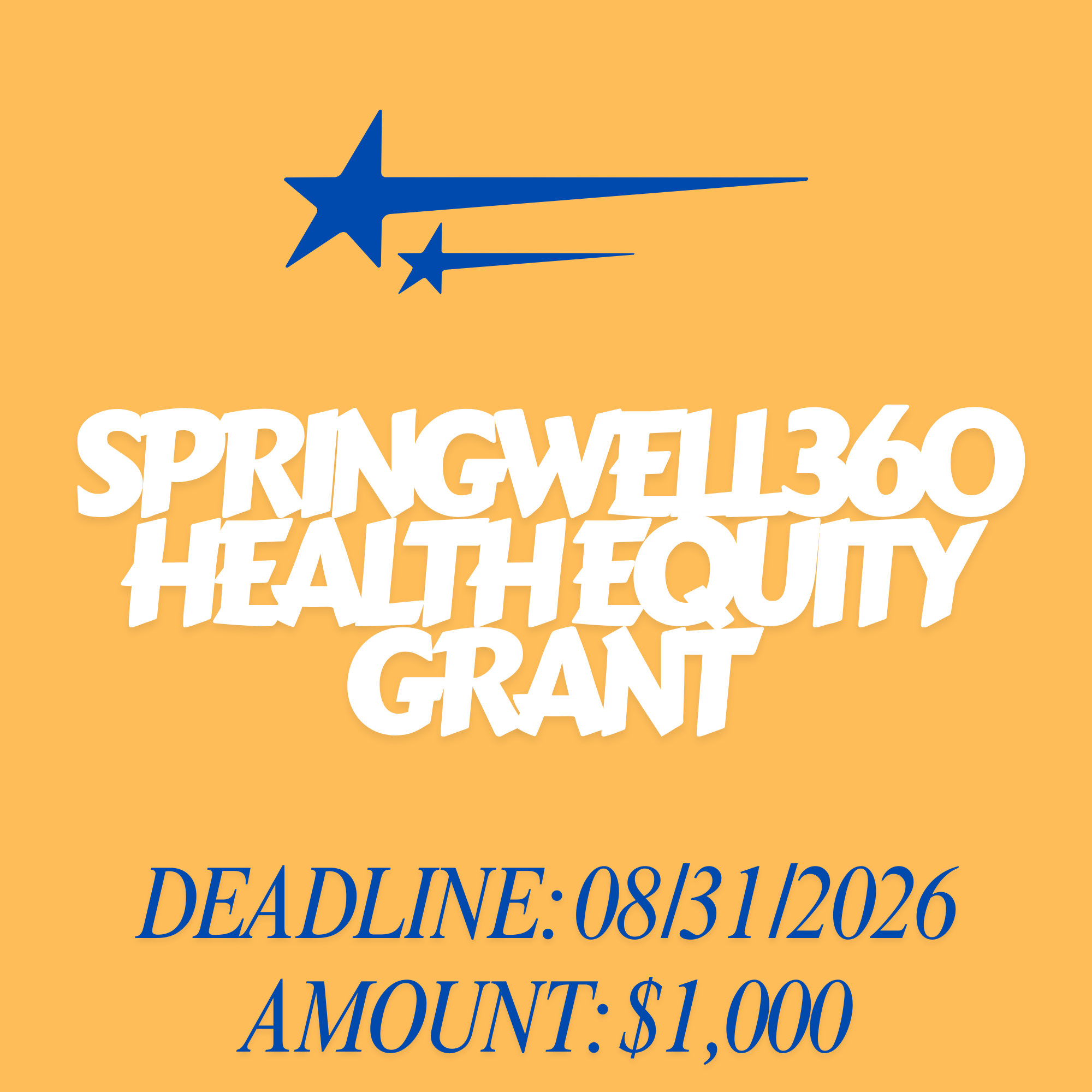 SpringWell360 Health Equity Grant